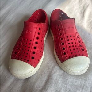 Native Shoes - Red Slip-On Shoes